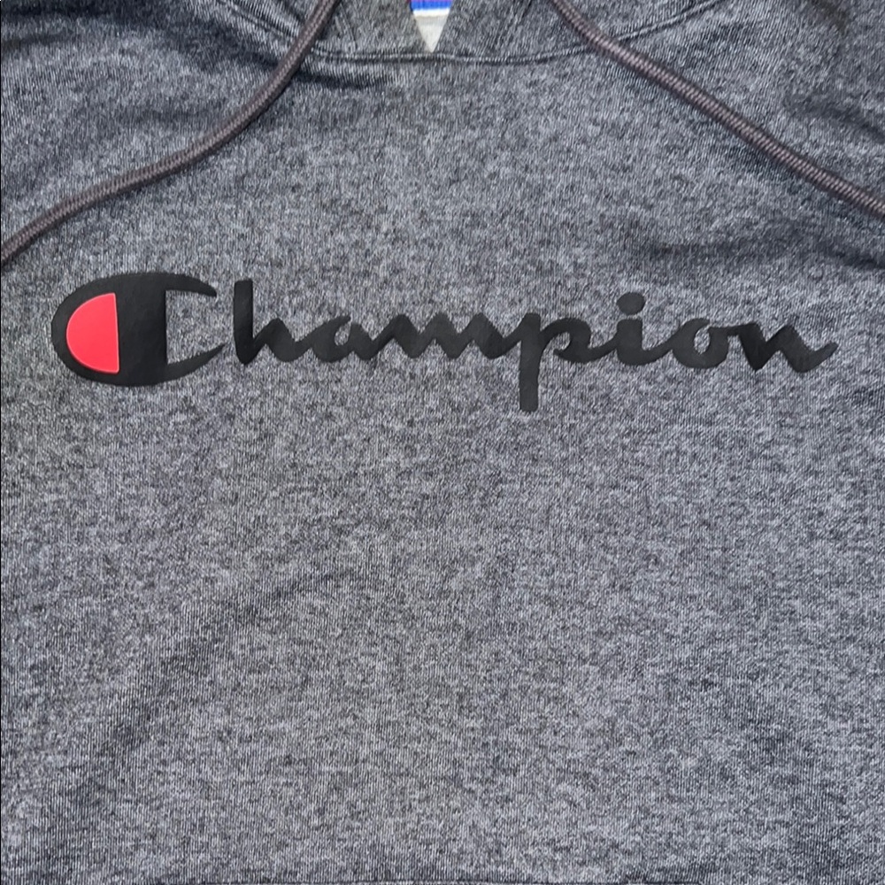 Champion Gray Sweater with Classic Pullover Design - Picture 3 of 8